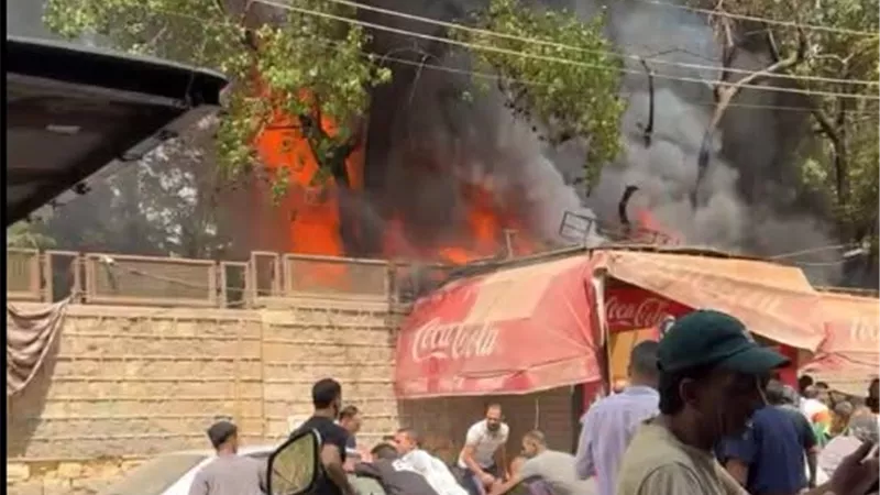 أول رد رسمي من جامعة عين شمس على اندلاع حريق بمحيط كلية التربية 