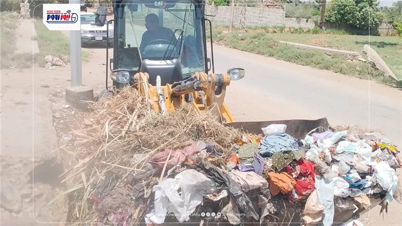 حملات مكثفة للنظافة العامة ورفع الإشغالات وتمهيد الطرق بمركز ومدينة سنورس
