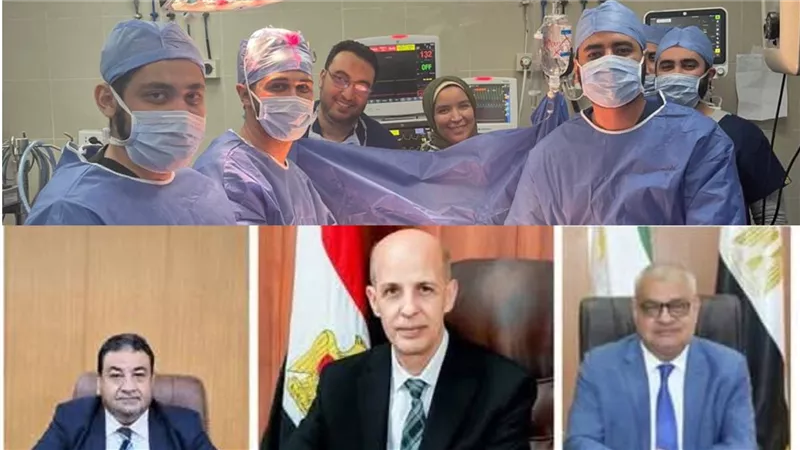 فريق طبي بمستشفيات جامعة بني سويف ينجح فى إنقاذ حياة مريضة في جراحة قلب معقدة