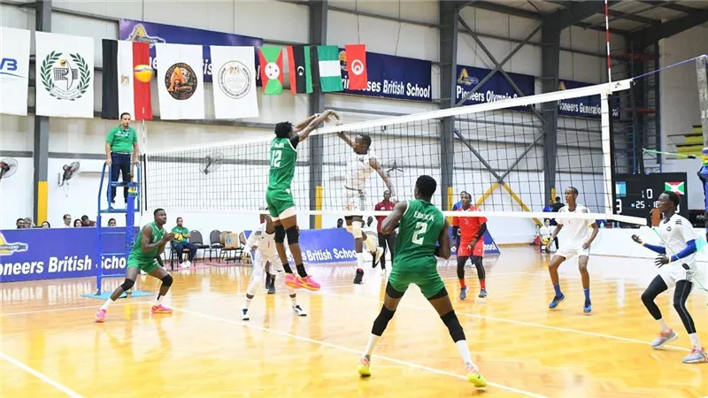 منتخب نيجيريا يفوز على بوروندي في بطولة إفريقيا للناشئين للطائرة 