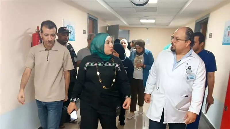 مدير إدارة الرعاية العلاجية تتفقد مستشفى القنطرة شرق المركزي 