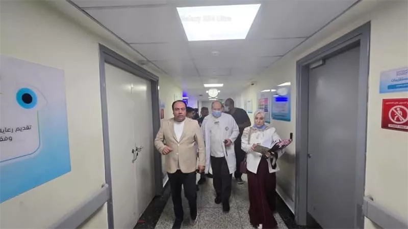 نائب مدير الفرع يتفقد مستشفى القنطرة غرب المركزي بتوجيهات مدير الفرع