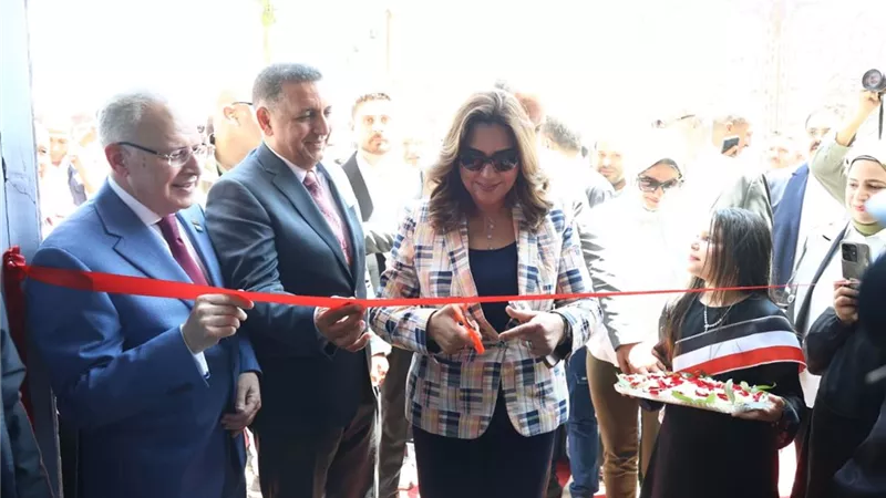 وزيرة التنمية المحلية تفتتح ثلاثة مراكز تكنولوجية جديدة بالقناطر الخيرية 