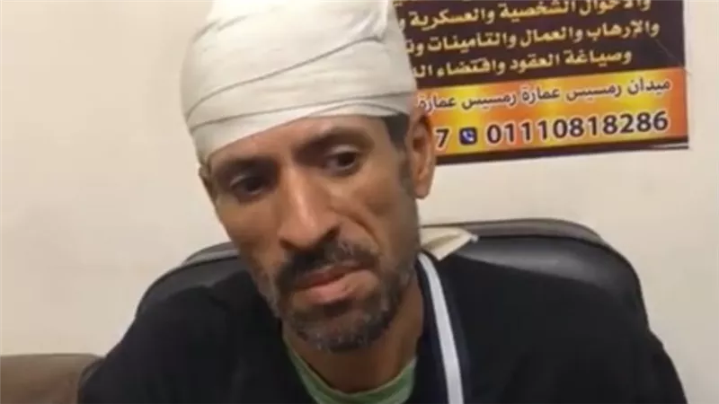 اعتداء النباشين على عامل نظافة لرفضه إلقاء القمامة على الكوبري