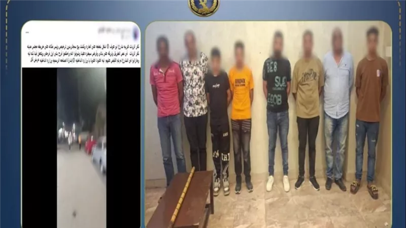 القبض على المتهمين بالاعتداء على موكب زفاف واحداث تلفيات بسيارات بالغربية