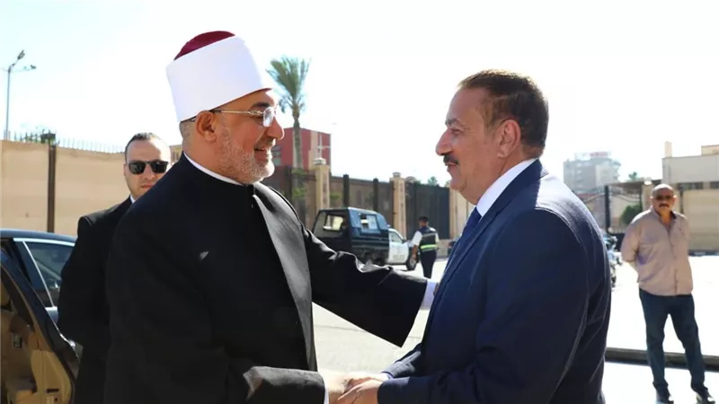 مفتي الجمهورية ومحافظ بورسعيد يبحثان إنشاء فرع لدار الإفتاء بالمحافظة