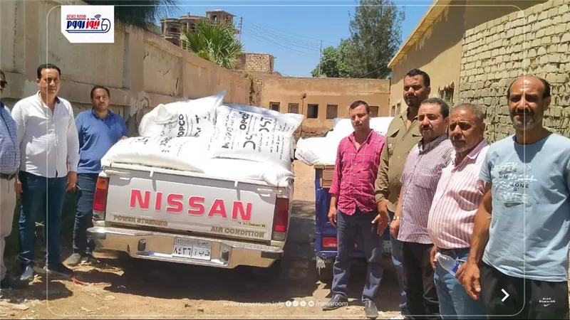 ضبط 2 طن سماد مدعم قبل تهريبة لبيعه فى السوق السوداء بالفيوم 