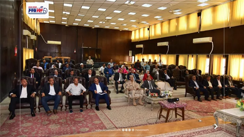 الشيمى:  يشهد المحاضرة التوعوية عن الأمن القومي المصري ضمن فعاليات التدريب 