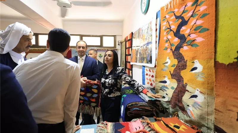 وزيرة التضامن توجه بشراء جميع منتجات متعافي مركز العزيمة بمطروح