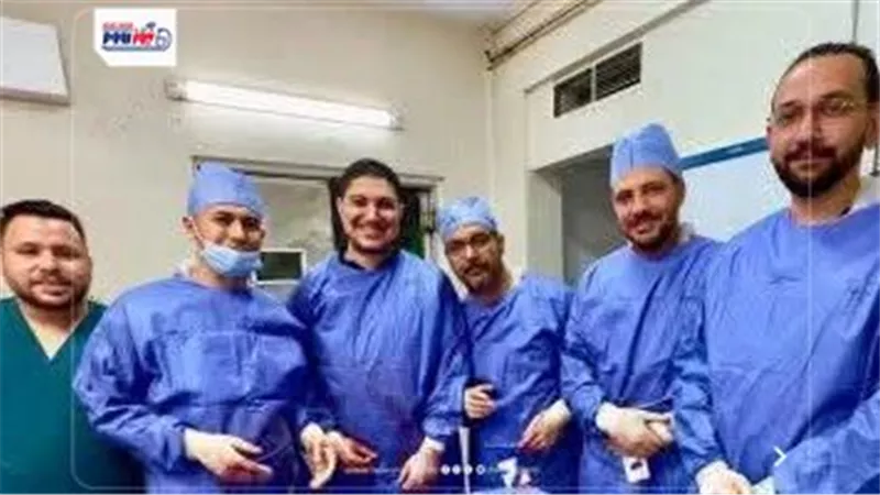 عملية استغرقت ساعتين… استئصال ورم 16 كيلو من بطن مريض فى مستشفى الفيوم العام 
