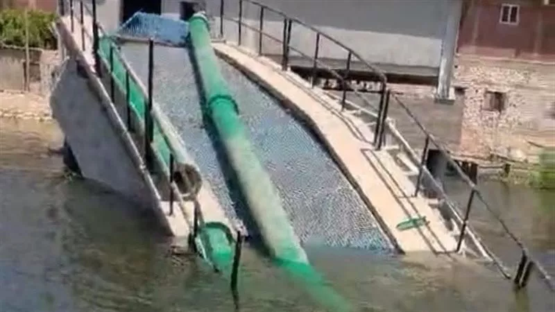 إعادة تشغيل محطة مياه الفقاعي ببني سويف بعد تنفيذ مأخذ عائم مؤقت