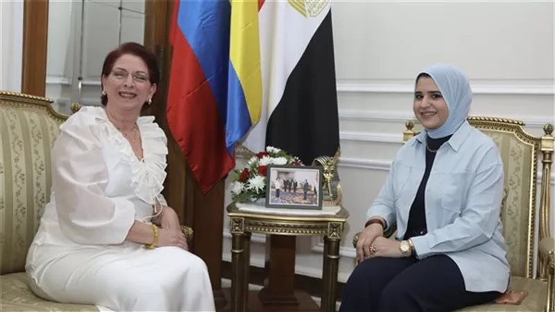اليوم.. سفيرة كولومبيا في ضيافة نيوز رووم                   