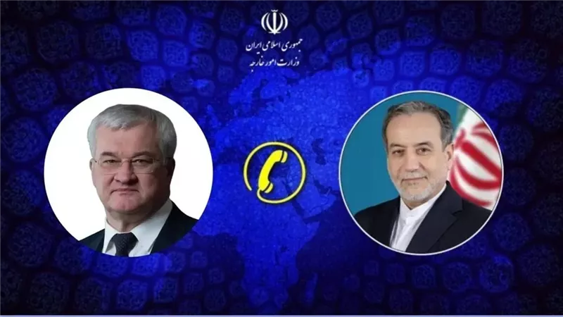 اتصال هاتفي بين عراقجي ووزير خارجية أوكرانيا بعد هجوم بحر قزوين