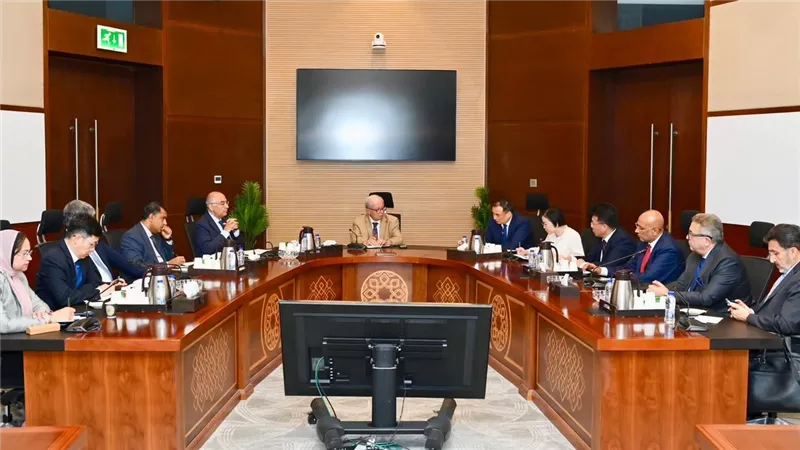 نائب رئيس الوزراء يبحث مع مجموعة «CNCEC» الصينية توسع استثماراتها في مصر 