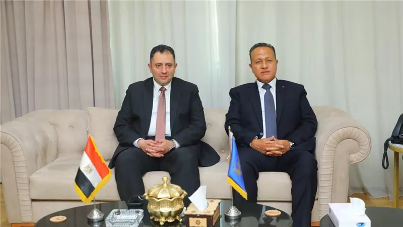محافظ دمياط يهنئ مدير الأمن الجديد ويؤكد استمرار التعاون لتحقيق الأمن والتنمية