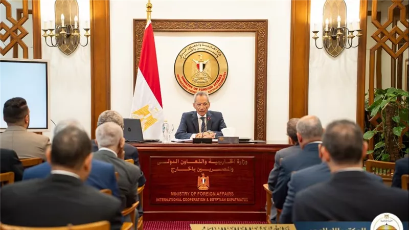 المستشار هاني حنا يلتقي السفراء المُكلفين حديثاً برئاسة البعثات الدبلوماسية