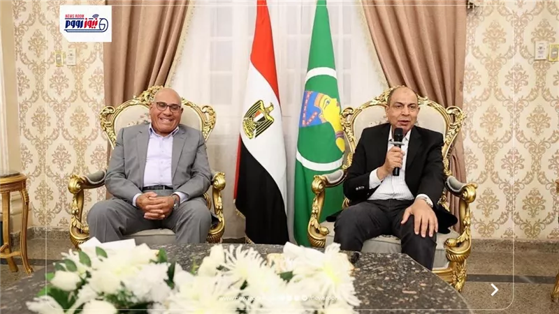 محافظ المنيا يبحث مع رئيس الهيئة العربية للتصنيع تسريع مشروعات حياة كريمة 