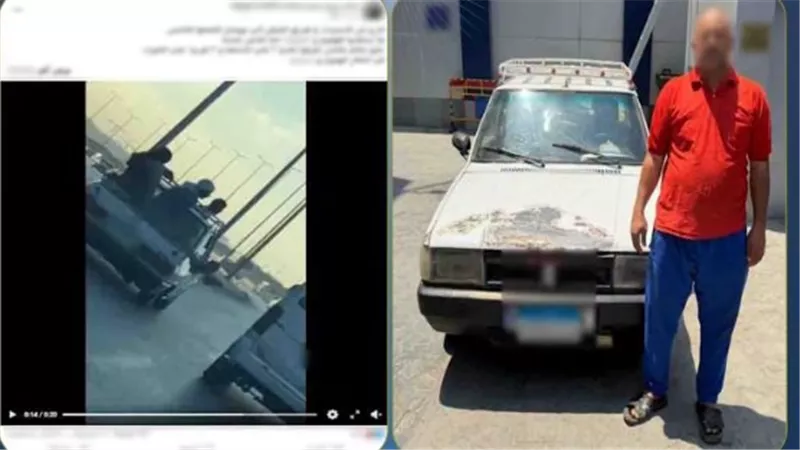 4 أيام حبسا لقائد سيارة عرض حياة المواطنين للخطر في المقطم