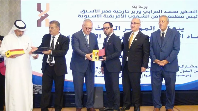 المؤتمر الثالث لاتحاد الإعلاميين الأفريقي الآسيوي يكرم قناة القاهرة الإخبارية