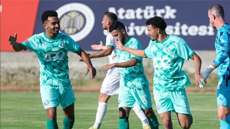 بيراميدز يفوز وديا على ألانيا سبور التركي بهدفين   