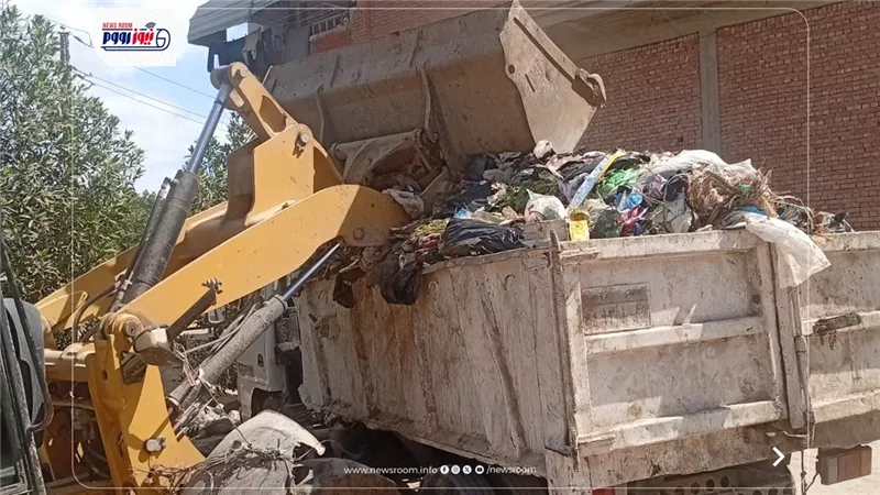 حملات مكثفة للنظافة العامة ورفع الإشغالات وتحسين المظهر الحضاري بمركز أبشواي 