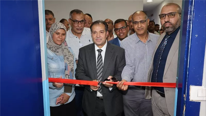 رئيس جامعة قنا يفتتح غرفة الإنعاش القلبي الرئوي بمستشفى المرزوق الجامعي