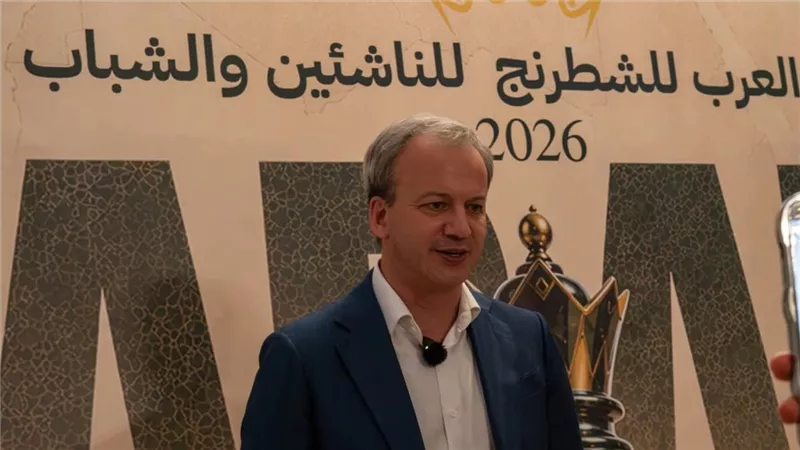 أركادي دفوركوفيتش: نأمل أن تستضيف مصر المزيد من بطولات الشطرنج