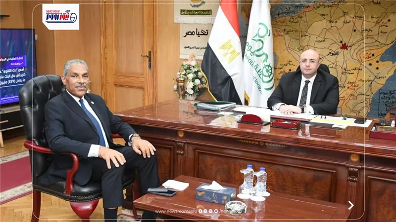 محافظ الفيوم يستقبل السكرتير العام الجديد ويناقشان بعض الملفات