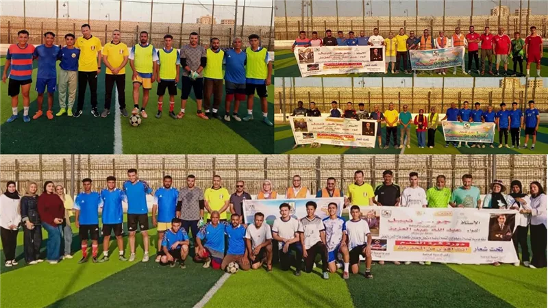 بنى سويف: قاى والرياض لنهائي خماسي القدم تحت شعار 
