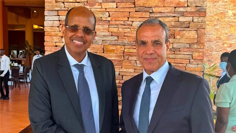 عبد العاطي يبحث مع رئيس مفوضية أفريقيا ملفات السودان والصومال