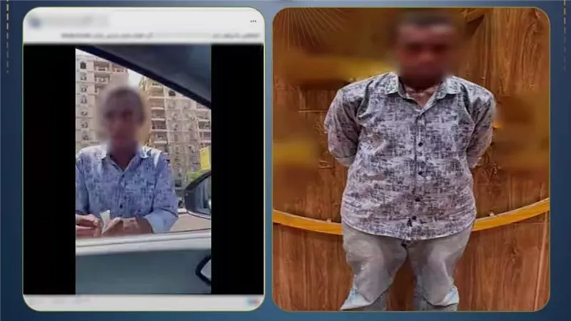 الداخلية تضبط منادي سيارات استولى على رسوم انتظار دون ترخيص بعين شمس 