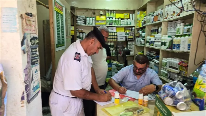الزراعة تضبط 880 عبوة مبيدات غير صالحة ببني سويف والفيوم وتحيل الواقعة للنيابة
