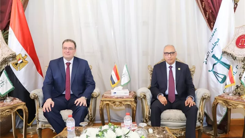 رئيس مجلس الدولة يستقبل رئيس الجهاز المركزي للتنظيم والإدارة لتقديم التهنئة 