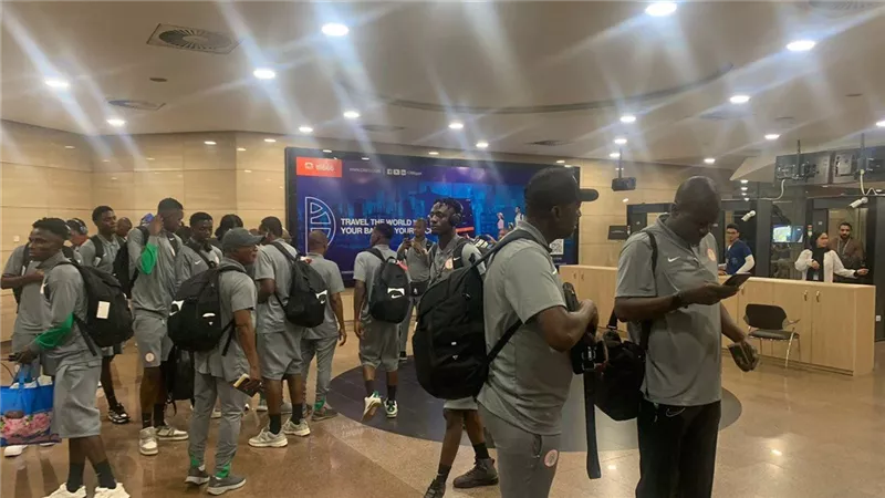 وصول بعثة منتخب نيجيريا إلى القاهرة للمشاركة في الأمم الإفريقية للشباب