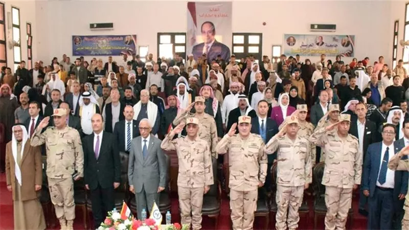 القوات المسلحة تدفع لجان تجنيدية إلى شمال سيناء لإنهاء موقف ذوي الهمم 