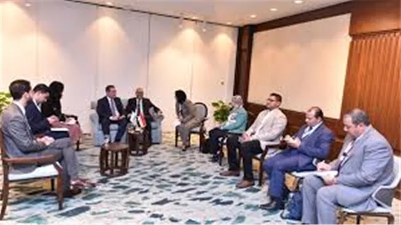 جبران يلتقي وفدا من مركز العمل للتعاون الإسلامي لبحث ملفات مشتركة