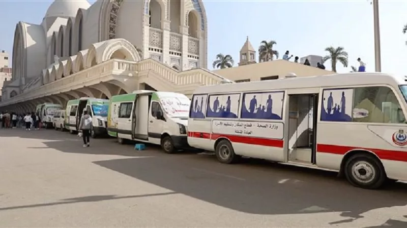 احتفال ومبادرة صحية.. الكاتدرائية تحتضن قافلة طبية في شم النسيم