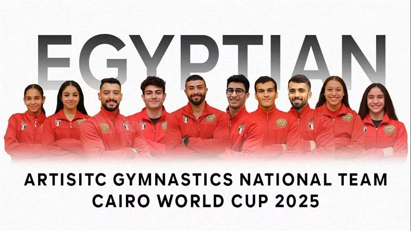 منتخب الجمباز الفني يرفع شعار التحدي أمام أبطال الأولمبياد في بطولة كأس العالم