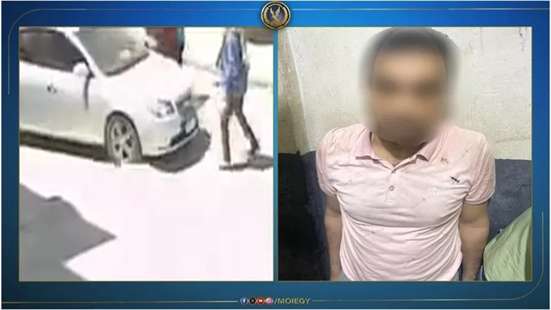 بسبب خلافات الجيرة.. قائد سيارة يصدم أحد الأشخاص عمدا في حلوان