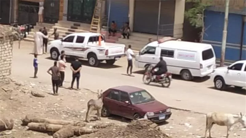 أمن الفيوم يتمكن من انتشال جثة متوفي أثناء التنقيب عن الآثار