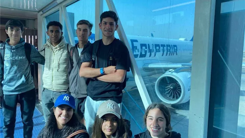 بعثة منتخب مصر لناشئين الجولف تصل تونس للمشاركة في بطولة إفريقيا