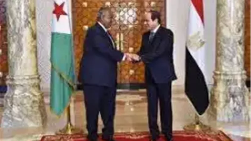 الرئيس السيسي يصل جيبوتي.. لبحث وتعزيز العلاقات بين البلدين 