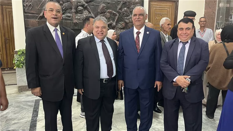 أعضاء حزب الجبهة الوطنية بشمال سيناء يشاركون في احتفالات العيد القومي للمحافظة