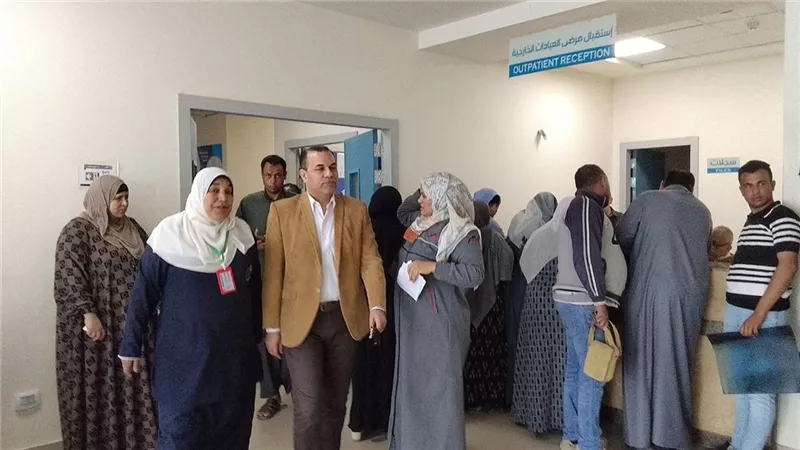 وكيل صحة البحيرة يحيل عدد من أطباء وتمريض مستشفى بدر المركزي للتحقيق