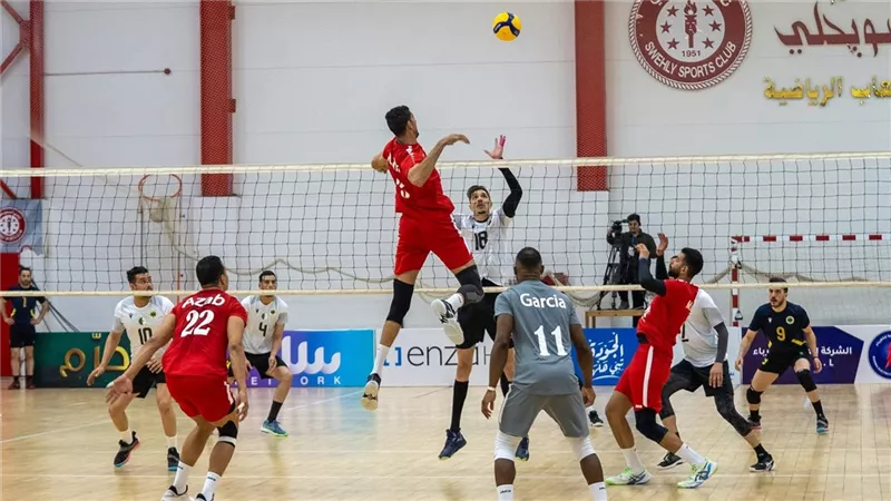 اليوم.. رجال طائرة الأهلي يواجه الاتحاد في دوري السوبر