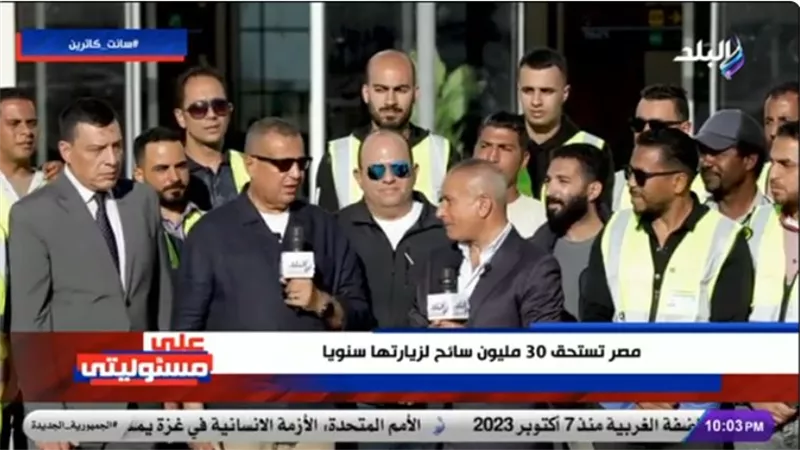 أحمد موسى: مصر تستحق زيارة  30 مليون سائح سنويا.. وسانت كاترين ملتقى للأديان 