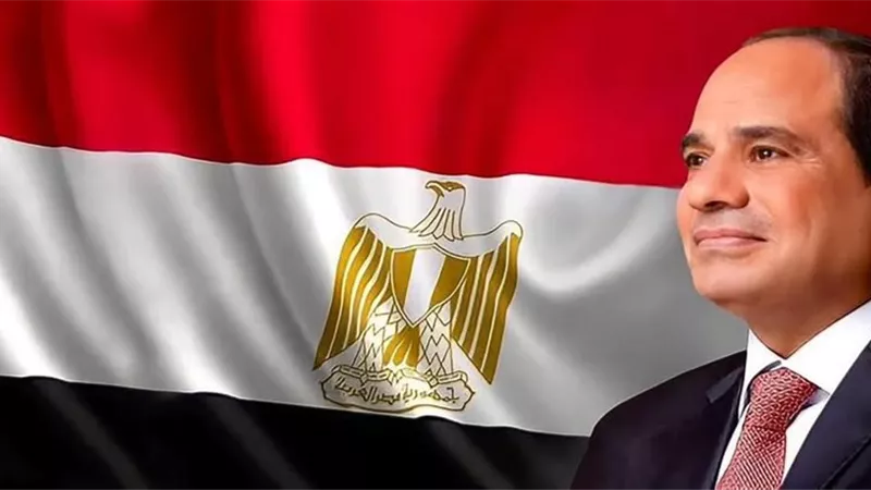 الرئيس السيسي يضع إكليل من الزهور على النصب التذكارى لشهداء القوات المسلحة