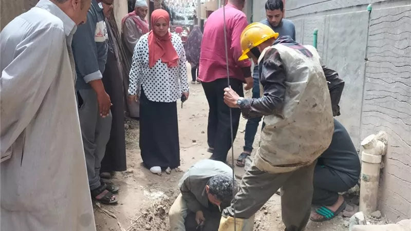 حملات مكثفة للنظافة بقرى ومدن كفرالشيخ وتطوير ميدان «أحمد زويل» بدسوق