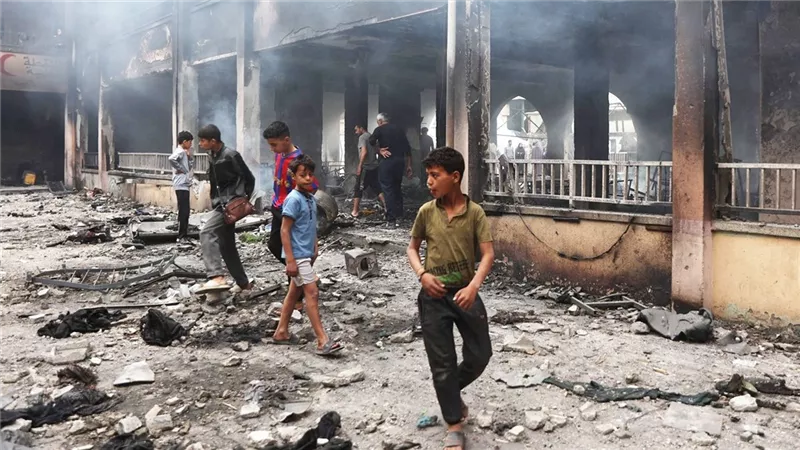 الصليب الأحمر: 2 مليون شخص يواجهون خطر المجاعة في غزة
