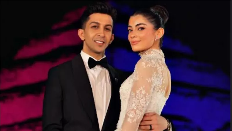 مش لاقيين كلام يوصف إحساسنا .. ليلى زاهر تشكر كل من شاركها يوم الزفاف